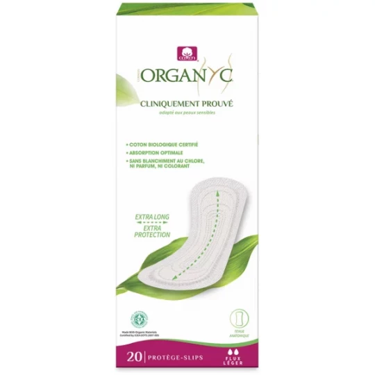 Organyc Protège-Slip Maxi x 20
