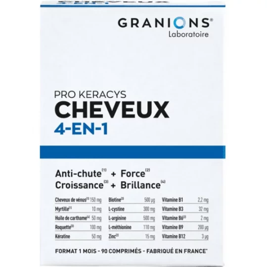 Granions Cheveux Croissance Vitalité Gélules