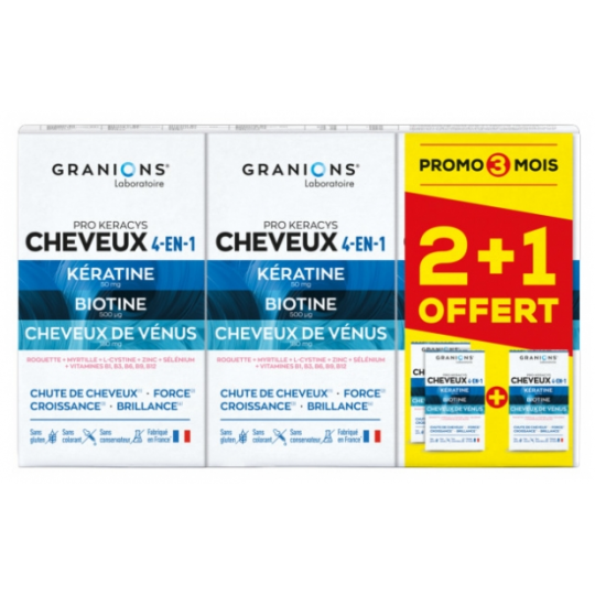 Granions Pro Keracys Cheveux 4en1 Gélules - image 2