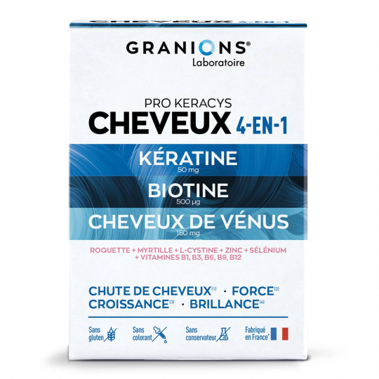 Granions Pro Keracys Cheveux 4en1 Comprimés