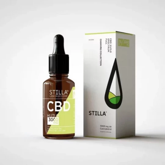 Stilla Huile CBD Collection Chanvre Bio Flacon 10 ml - image 2