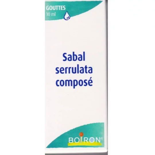 Boiron Sabal Serrulata Composé Gouttes 30 ml