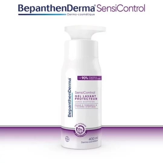 BepanthenDerma SensiControl Peaux à Tendance à l'Eczéma Atopique Gel Lavant Protecteur 400 ml - image 2