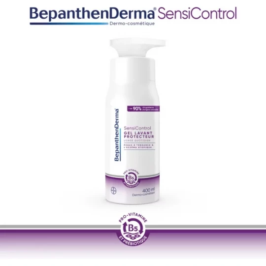 BepanthenDerma SensiControl Peaux à Tendance à l'Eczéma Atopique Gel Lavant Protecteur 400 ml - image 6