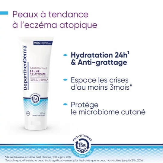 BepanthenDerma SensiControl Baume Relipidant Peaux à Tendance à l'Eczéma Atopique - image 7