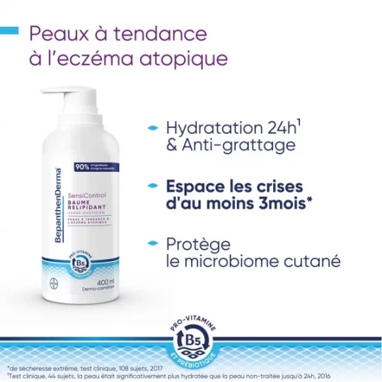 BepanthenDerma SensiControl Baume Relipidant Peaux à Tendance à l'Eczéma Atopique - image 12