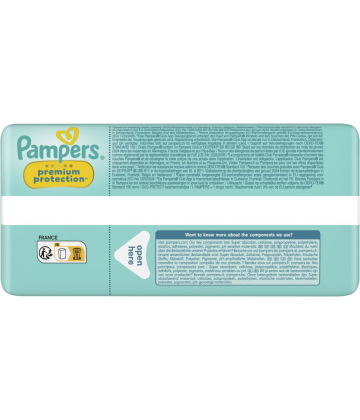 Pampers Couches Premium Protection x 22