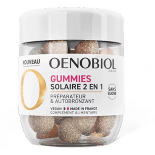 OenoBiol Solaire 2 en 1 Gummies x 60