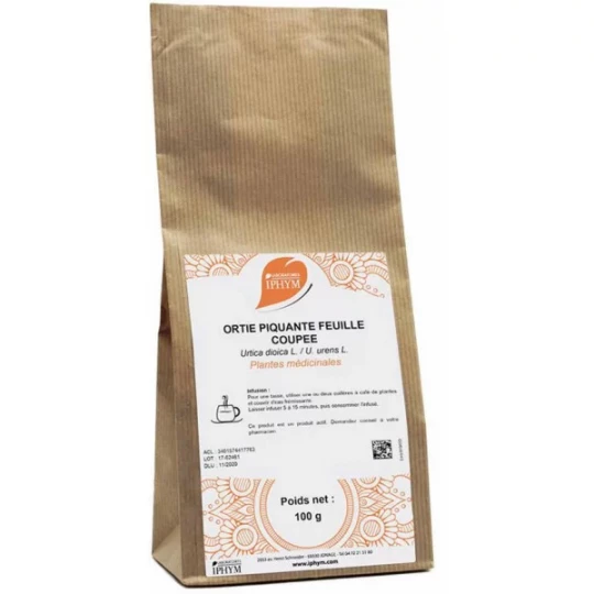 Iphym Ortie Piquante Feuille Coupée Vrac 250 g
