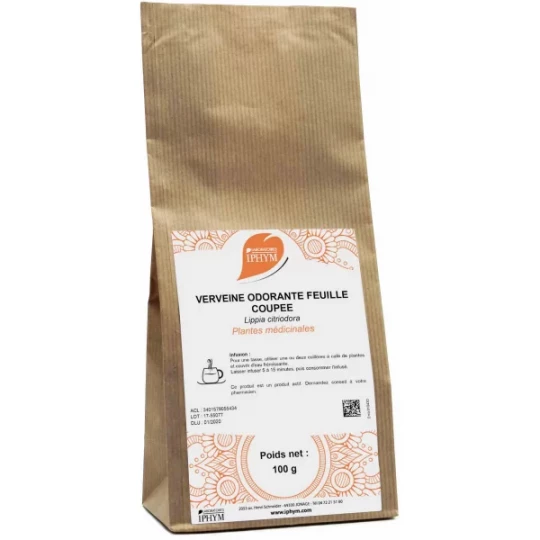 Iphym Thé Vert Verveine Odorante Feuilles Entières Vrac 250 g