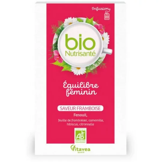 Nutrisanté Infusion Équilibre Féminin Bio Sachets x 20