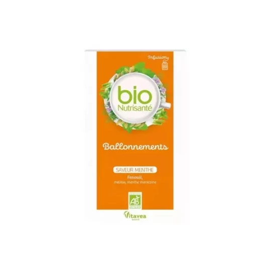 Nutrisanté Infusion Ballonnements Sachets x 20