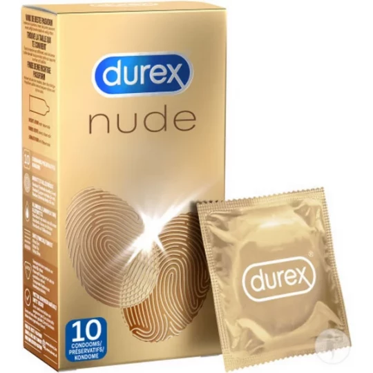 Durex Nude Original Préservatifs x 10