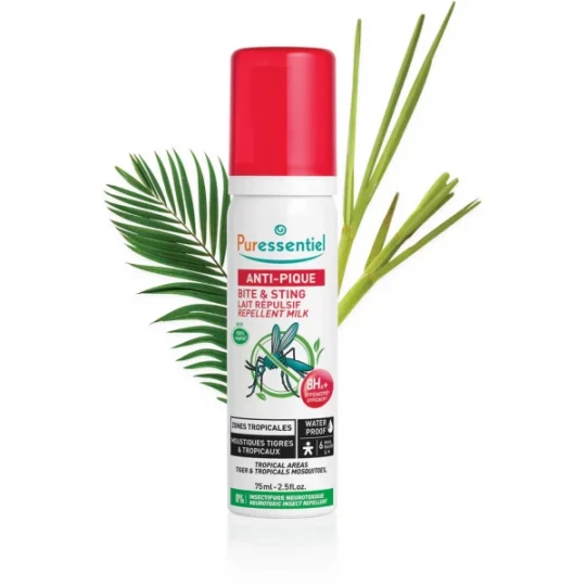 Puressentiel Anti-Pique Lait Répulsif Waterproof 75 ml