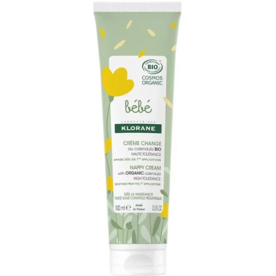 Klorane Crème de Change Bébé Bio 100 ml