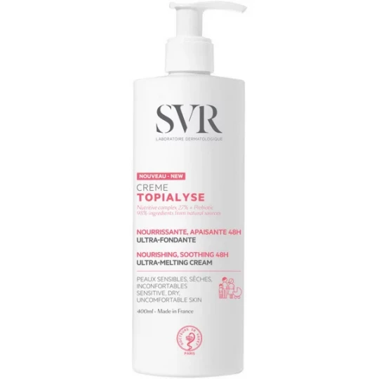 SVR Topialyse Crème Anti-Dessèchement 400 ml