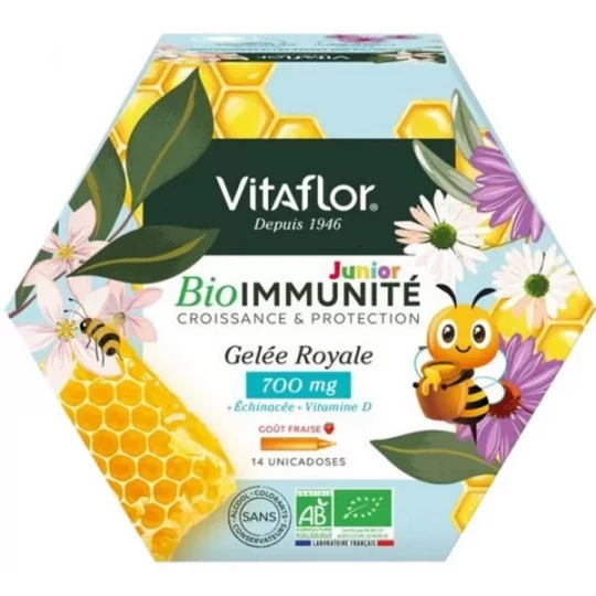 Vitaflor Gelée Royale Bio Junior 700 mg 14 Doses