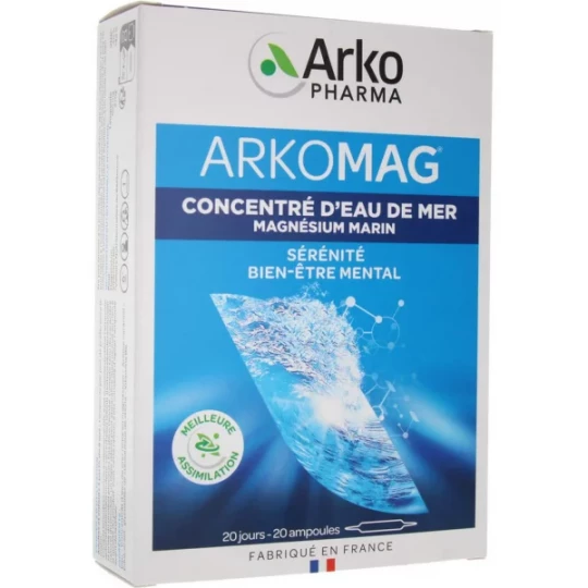Arkopharma Arkomag Ampoules 10 ml x 20