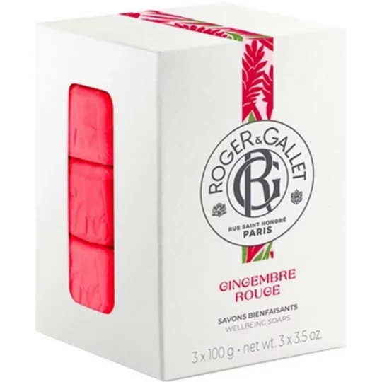 Roger&Gallet Savon Bienfaisant Gingembre Rouge