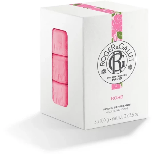 Roger&Gallet Savon Bienfaisant Rose - image 14
