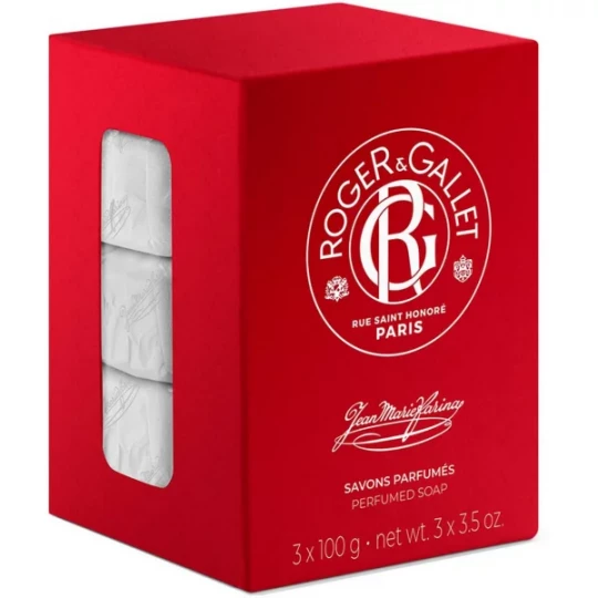 Roger&Gallet JMF Savon Coffret Boite de 3