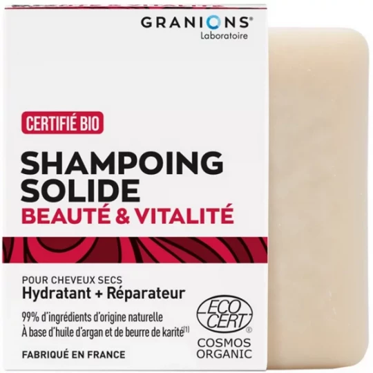 Granions Shampooing Solide Beauté & Vitalité 80 g