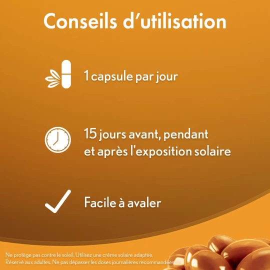 Oenobiol Solaire Express Préparation Solaire Accélérée Capsules - image 6