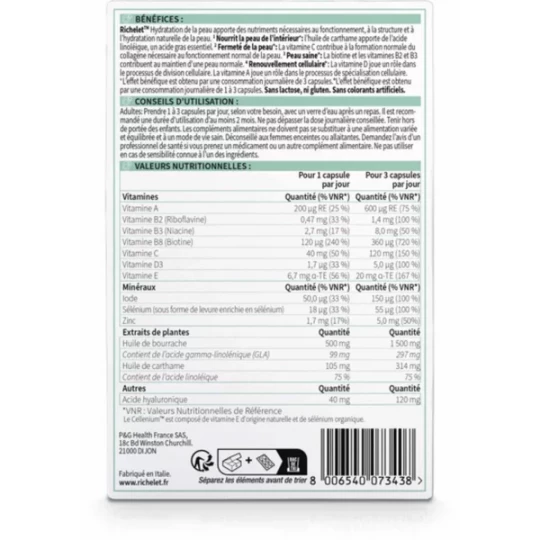 Richelet Hydratation de la Peau Capsules x 30 - image 9