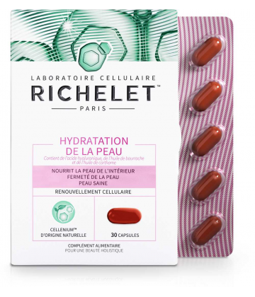 Richelet Hydratation de la Peau Capsules x 30