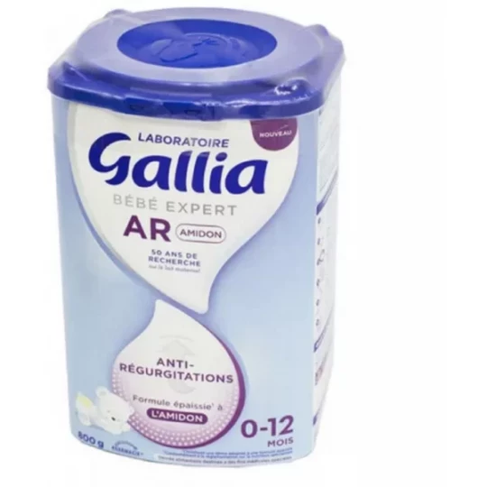 Gallia Bébé Expert AR Amidon 0 à 12 mois 800 g