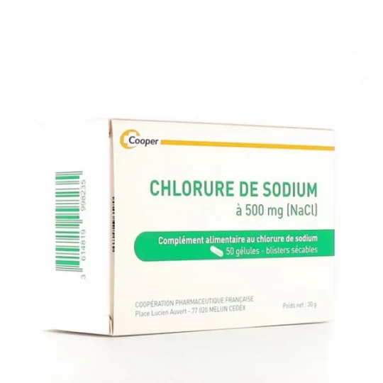 Cooper Sodium CHL 0.9% Vers 500 ml