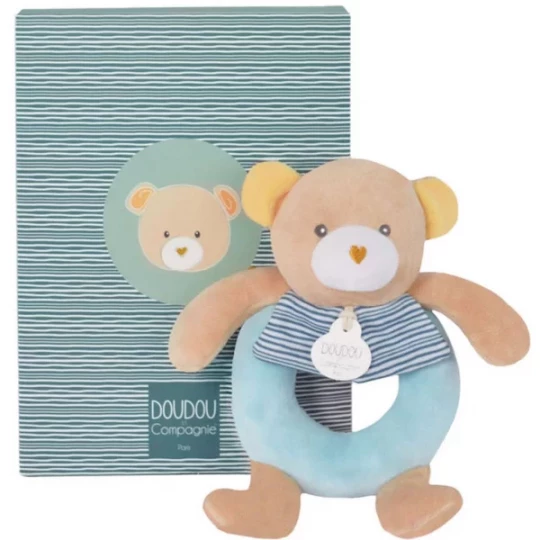 Doudou et Compagnie Mini Doudou Hochet 20 cm - image 3