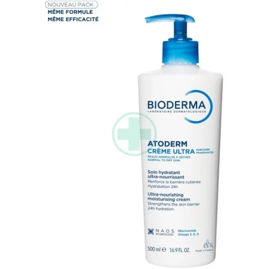 Bioderma Atoderm Crème Parfumée 500 ml