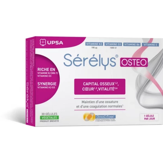 Sérélys Osteo Gélules x 30