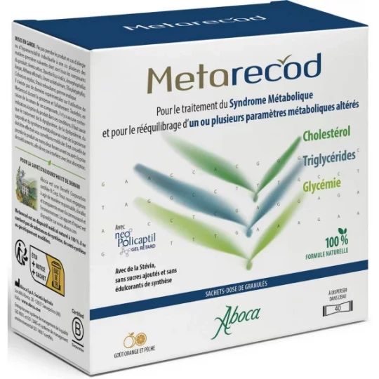 Aboca Metarecod Sachets-Dose de Granulés x 40
