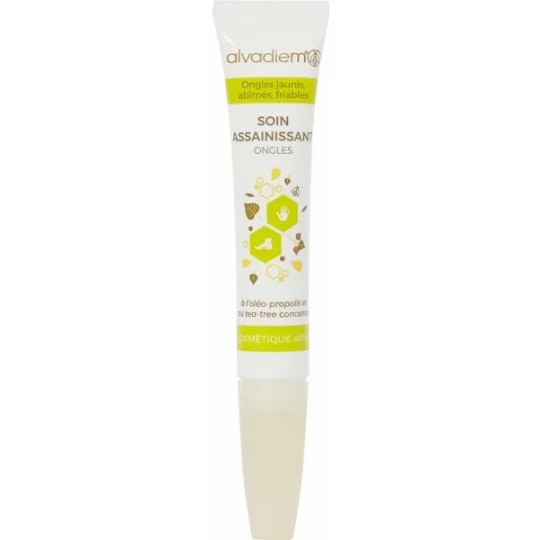Alvadiem Soin Assainissant Ongles Tube Pinceau 10 ml