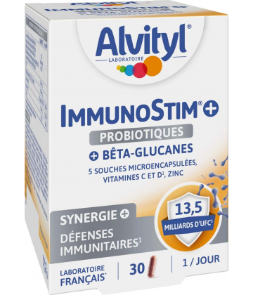 Alvityl Immunostim + 30 Gélules
