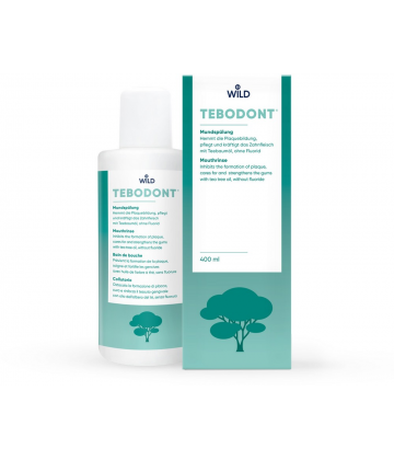 TEBODONT BAIN BOUCHE SANS FLUORURE 400 ML