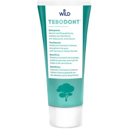 Wild Tebodont Dentifrice Sans Fluorure 75 ml