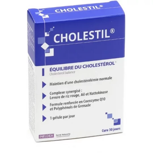 Ineldea Cholestil Équilibre Cholestérol Gélules x 30