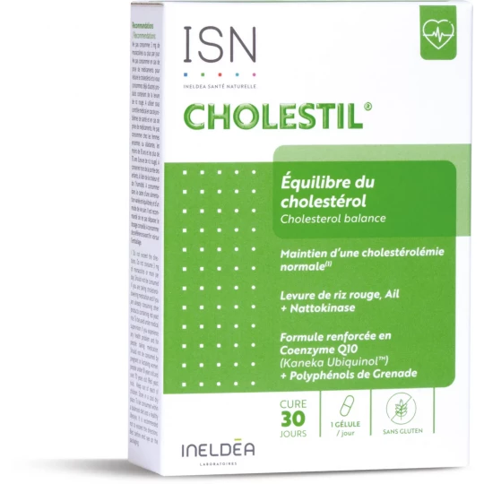 Ineldea Cholestil Équilibre Cholestérol Gélules x 30