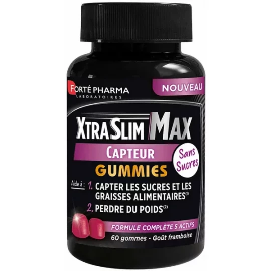 Forté Pharma XtraSlim Max Capteur Gummies Gommes x 60
