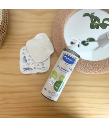 Mustela Eau Micellaire Bio Sans Rinçage 400 ml