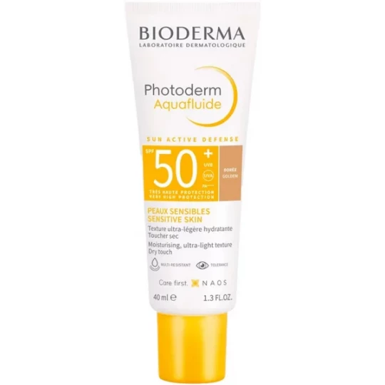 Bioderma Photoderm Aquafluide Solaire Teinte Dorée SPF50+ 40 ml