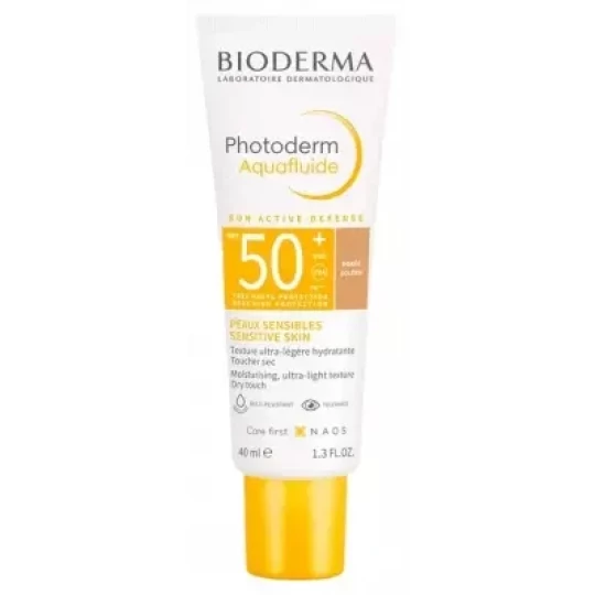 Bioderma Photoderm Aquafluide Solaire Teinte Dorée SPF50+ 40 ml