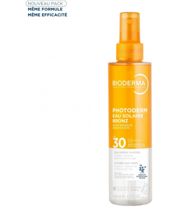 Bioderma Photoderm Eau Solaire Bronz SPF30 200 ml