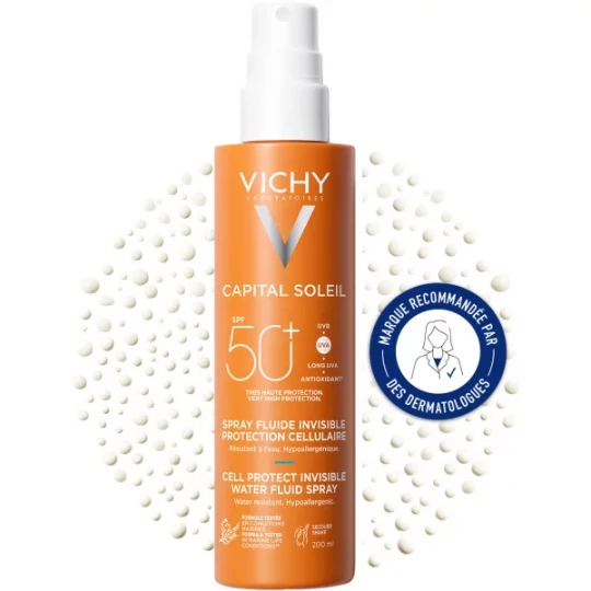 Vichy Capital Soleil Spray Protecteur Réhydratant SPF50+ 200 ml