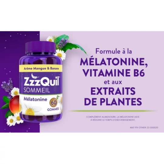 ZzzQuil Sommeil Mangue Banane Gommes - image 16
