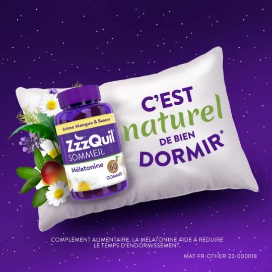 ZzzQuil Sommeil Mangue Banane Gommes - image 31