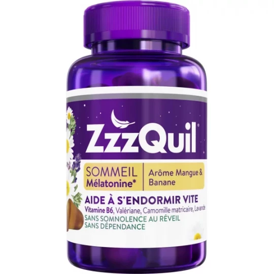 ZzzQuil Sommeil Mangue Banane Gommes - image 51